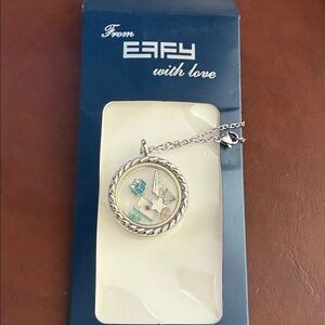 Effy Silver Necklace with Multicolor Charms